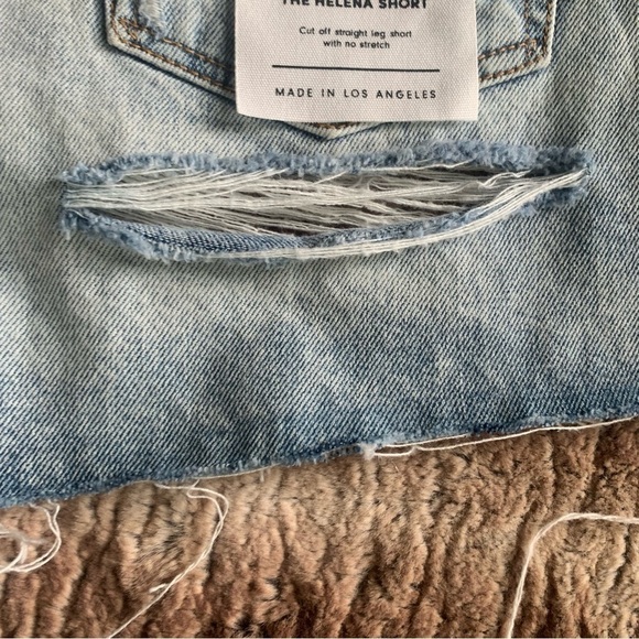 GRLFRND Helena Ripped Denim Shorts Acetone - Picture 6 of 9